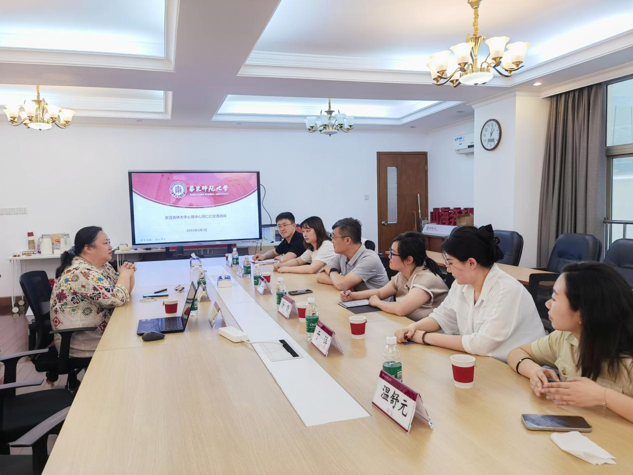 互学互访|吉林大学赴华东师范大...